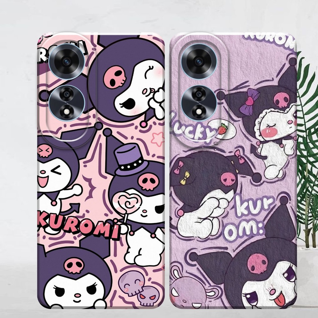 Softcase สําหรับ Oppo A60 4G A18 A3 PRO RENO 11 5G RENO 10 PRO RENO 8T RENO 7 RENO 5F RENO 4 PRO REN