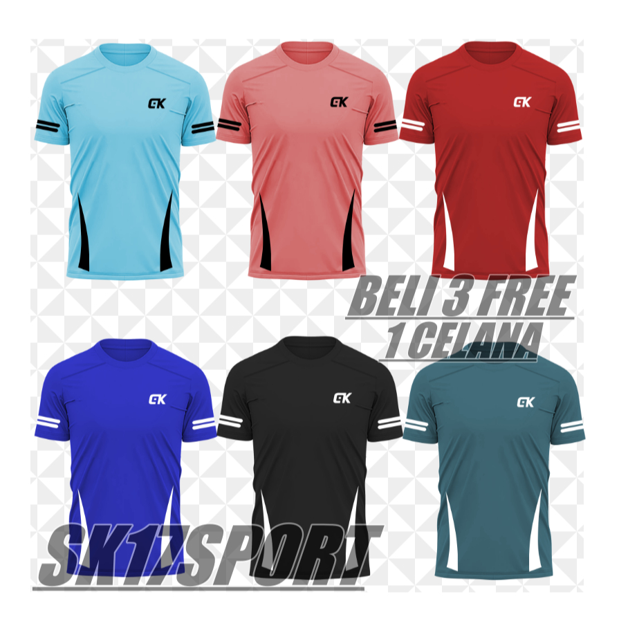 PREMIUM GYM FUTSAL VOLLEYBALL BADMINTON RUNING TENNIS SPORTS CLOTHES