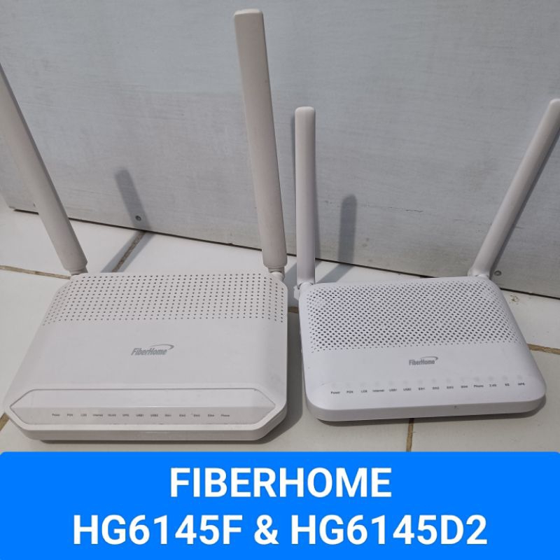 Fiberhome HG6145F และ FH HG6145D2 พอร์ตสีน้ําเงินธรรมดา