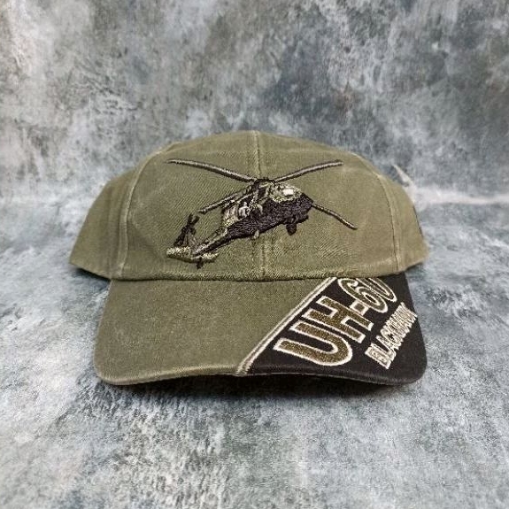Uh-60 H-60 BLACKHAWK US ARMY บริษัทการบิน Sikorsky Helicopter Squadron Hat