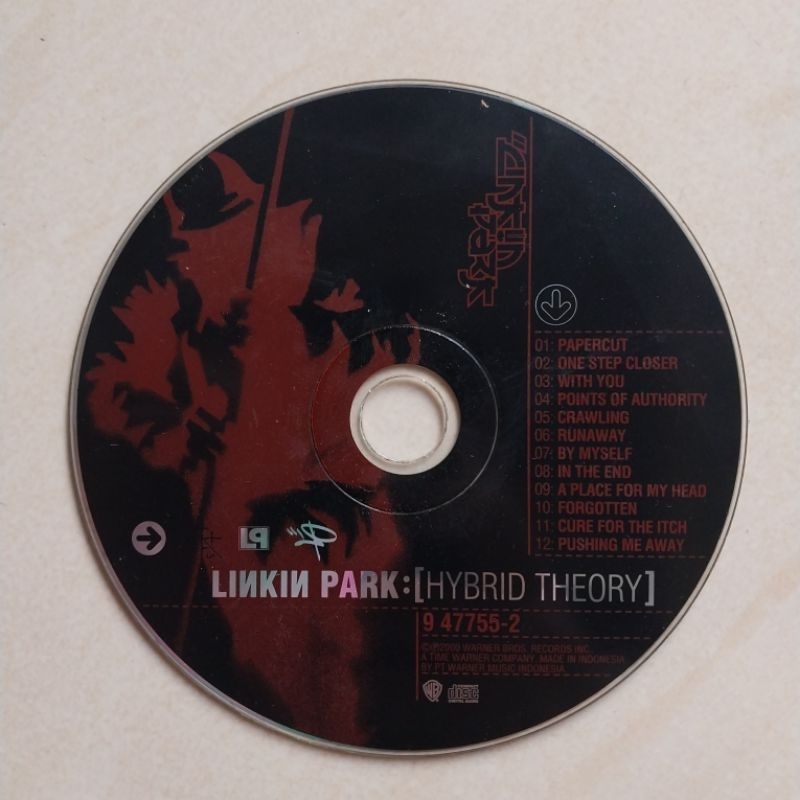 Cd LINKIN PARK ALBUM HYBRID THEORY