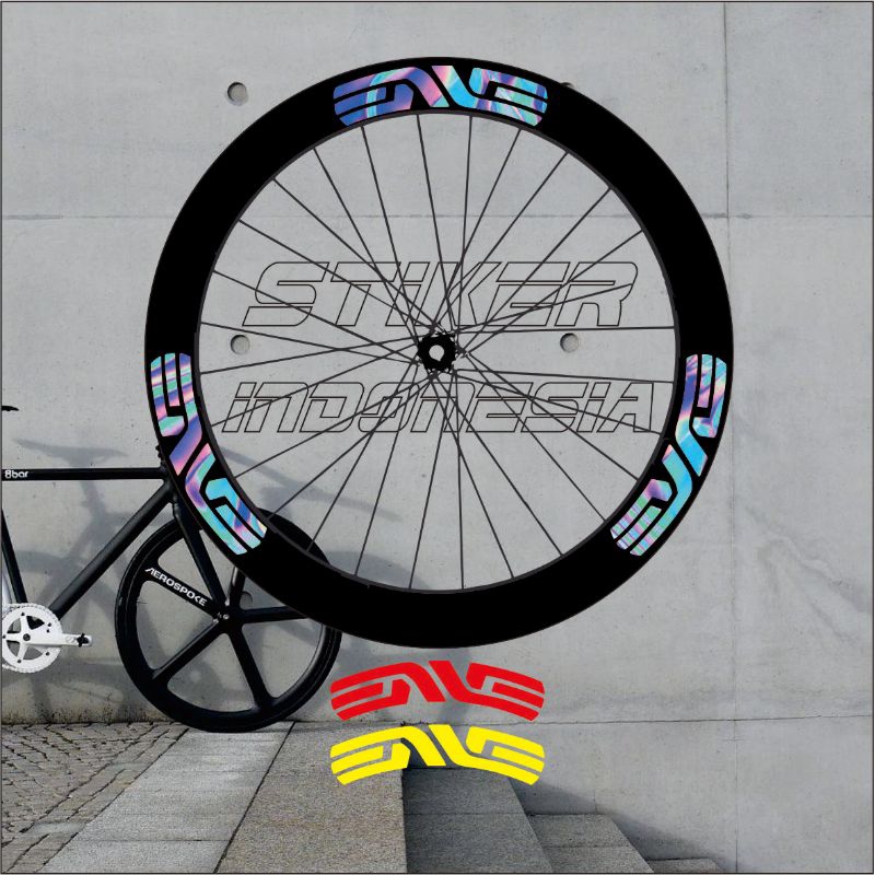 สติ๊กเกอร์ริม สติ๊กเกอร์ขอบ FIXIE RB 700c ENVE