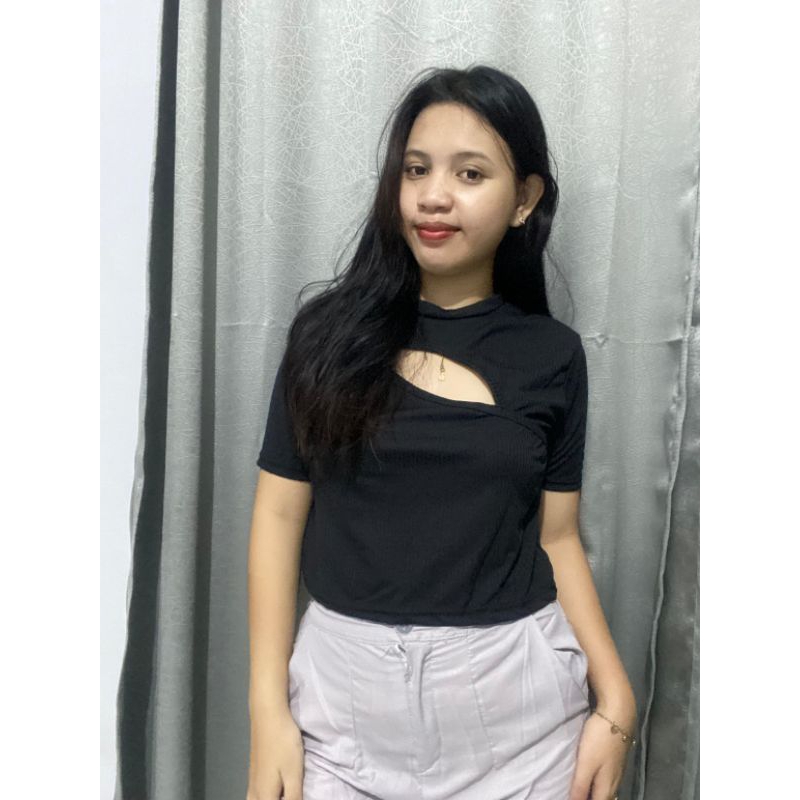 ALIKA APRIL KNIT TOP APRIL KNIT MATERIAL