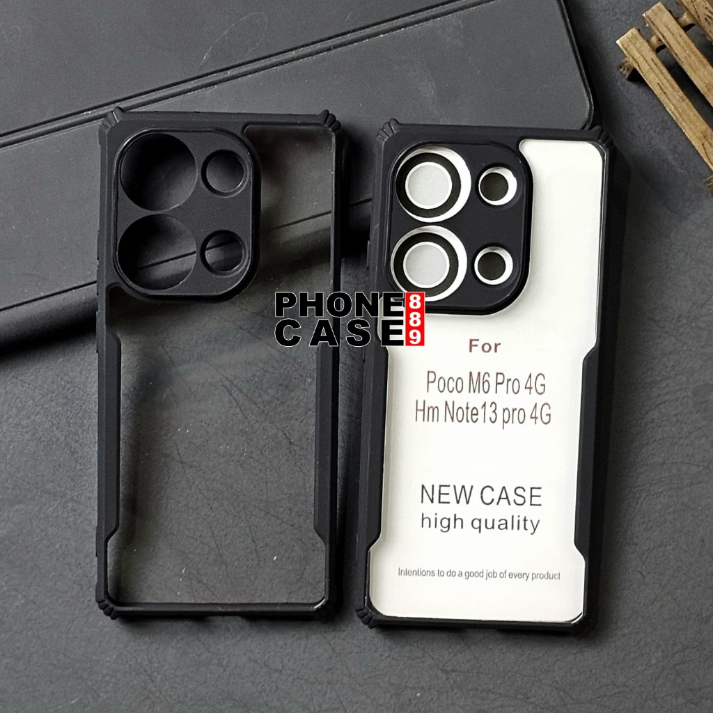 POCO M6 PRO 4G CASE ARMOR SHOCKPROOF CASE FUSION POCO M6 PRO 4G