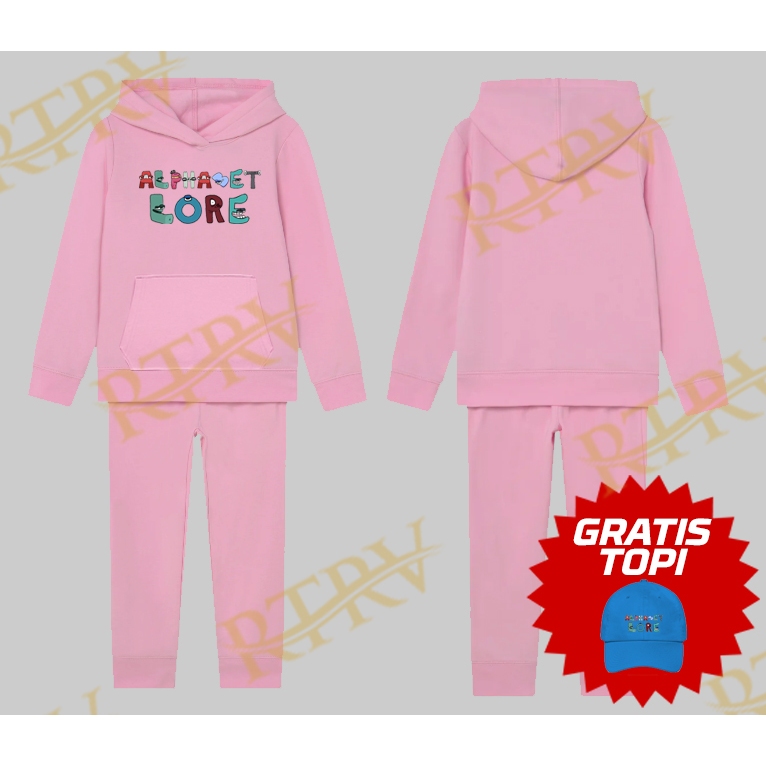 ALPHABET LORE CHILDRENS HOODIE JACKET SET