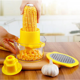 Corn 2in1 Jagung Peelers & Cutters 2 in 1 Multi-Fungsi Parutan Jagung