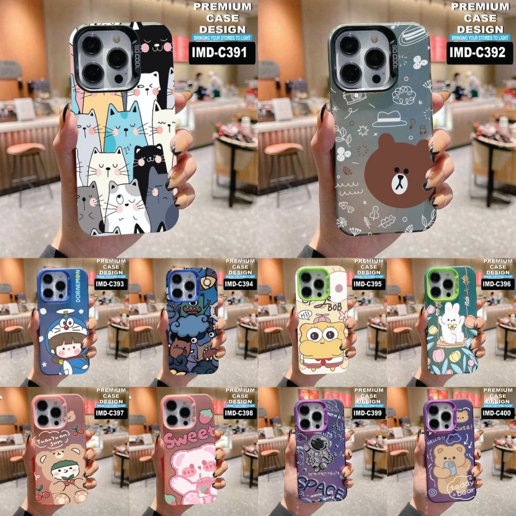 IPHONE 6/IP 6+/IP 7/IP 8/IP 7+/IP 8+ ⭐️ CASE MOTIF CODE IMD C391- C400 CHECK DESCRIPTION VENUS ACC
