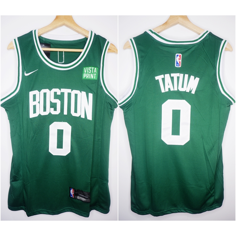 HIJAU NBA BOSTON 0 JAYSON TATUM GREEN BASKETBALL JERSEY 23/24