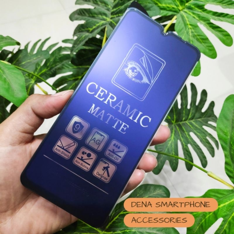 กระจกนิรภัย Itel A50 A667LP Ceramic Matte Blue Ray
