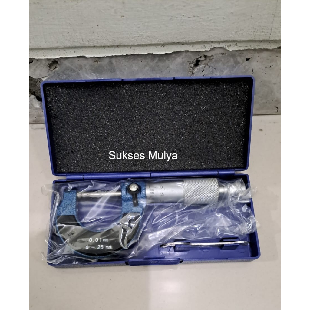 ไมโครมิเตอร์วัด 0-25 RRT ไมโครมิเตอร์ความแม่นยํา 0.01 เครื่องมือวัดความหนา