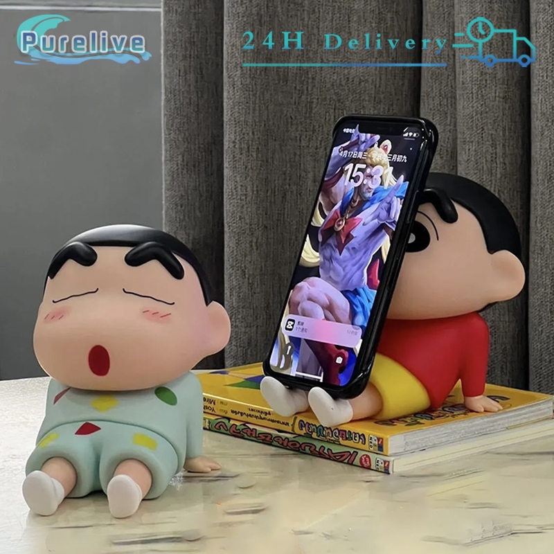 HP Shinchan Figure Crayon Shinchan Lazy Phone Stand