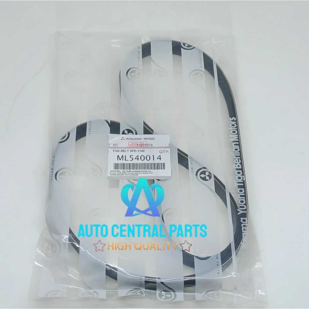 FAN BELT LANCER EVO 3 5PK 1140 ML540014 ซุปเปอร์คุณภาพ
