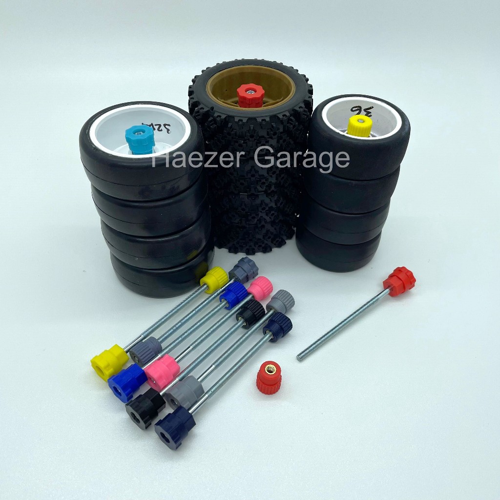 ที่วางยาง 1/10 เครื่องมือล้อ RC OnRoad Rally Buggy TC Drift ยางคอนเทนเนอร์อุปกรณ์เสริม - H3D