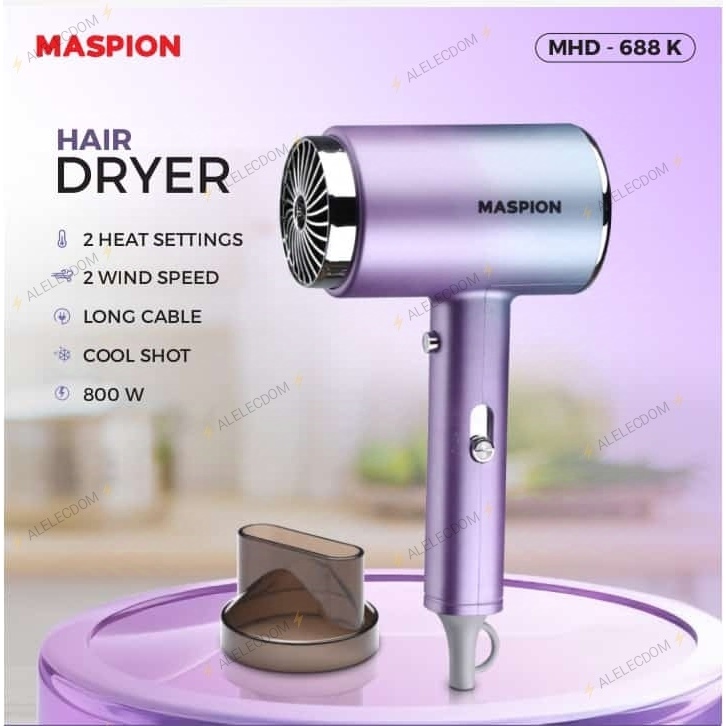 เครื่องเป่าผม Maspion MHD688K / Maspion MHD 688k เครื่องเป่าผม
