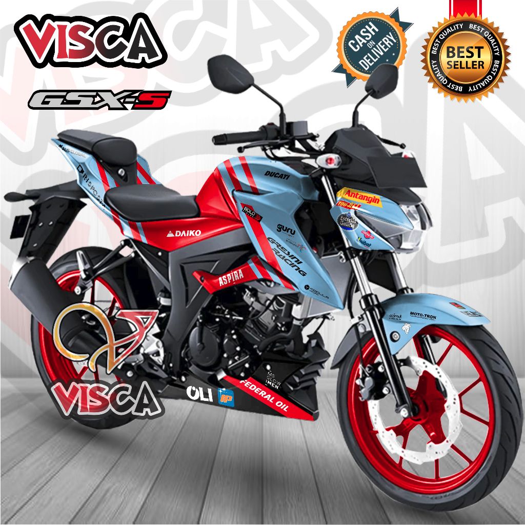 รูปลอก Gsx S150 Full Body สติกเกอร์ Gsx S150 Full Body Decal Gsx 150S Full Body Striping Gsx S150 Fu