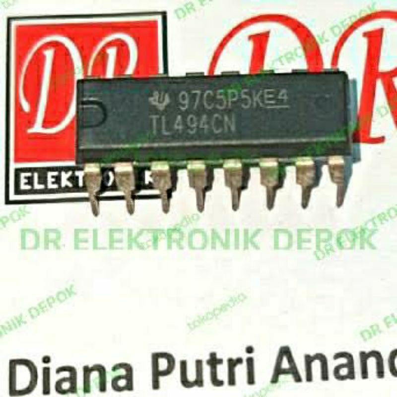ตัวควบคุม IC TL494CN PWM ดั้งเดิม TL494 TL 494 494CN