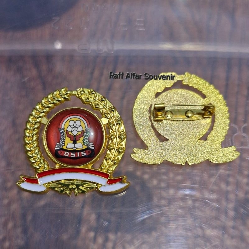 SMA OSIS PIN, PADI KAPAS PIN MODEL - SMA OSIS BADGE