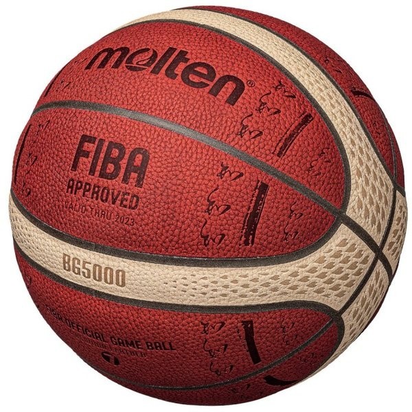 BASKETBALL SIZE 7 BG5000 OLYMPIC PARIS 2024 B7G5000 ลูกบอลกลางแจ้งในร่มนําเข้า