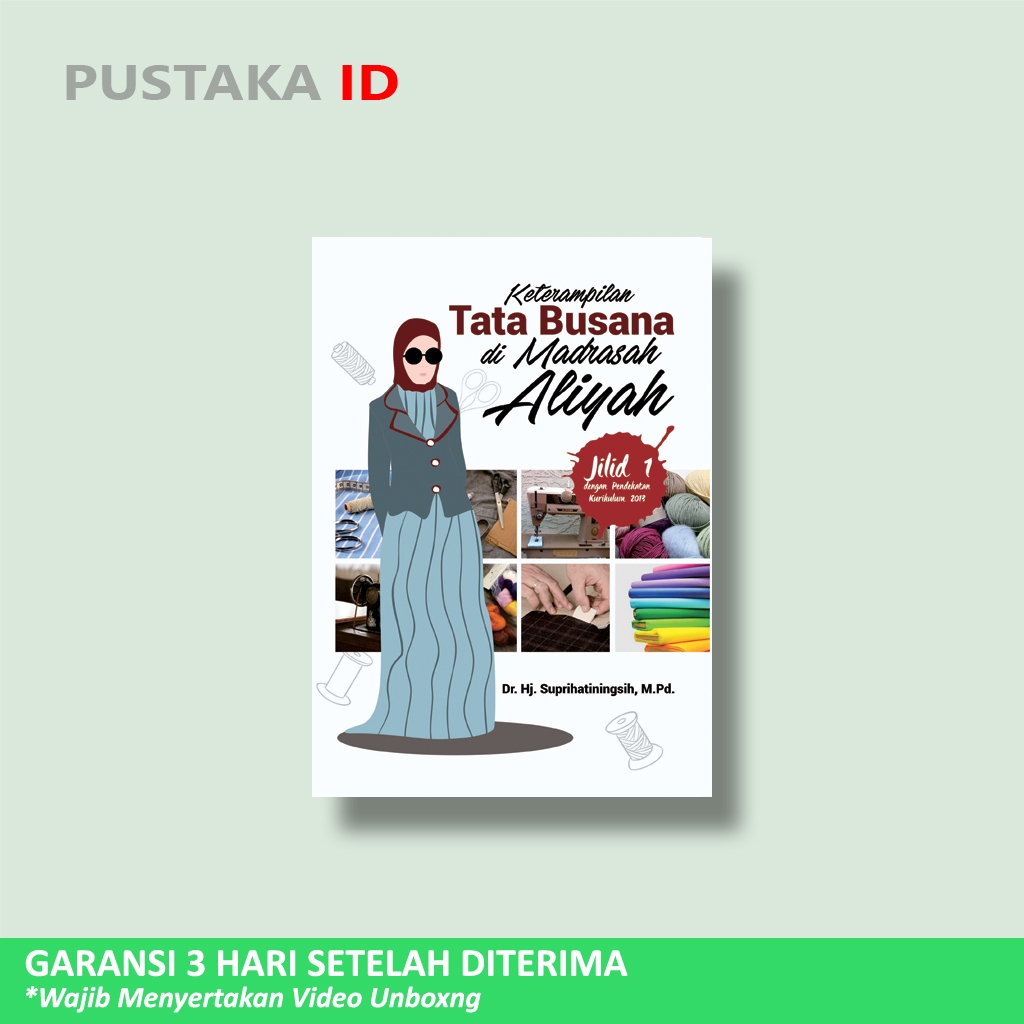 หนังสือทักษะแฟชั่นใน Madrasah Aliyah - Suprihatingsih