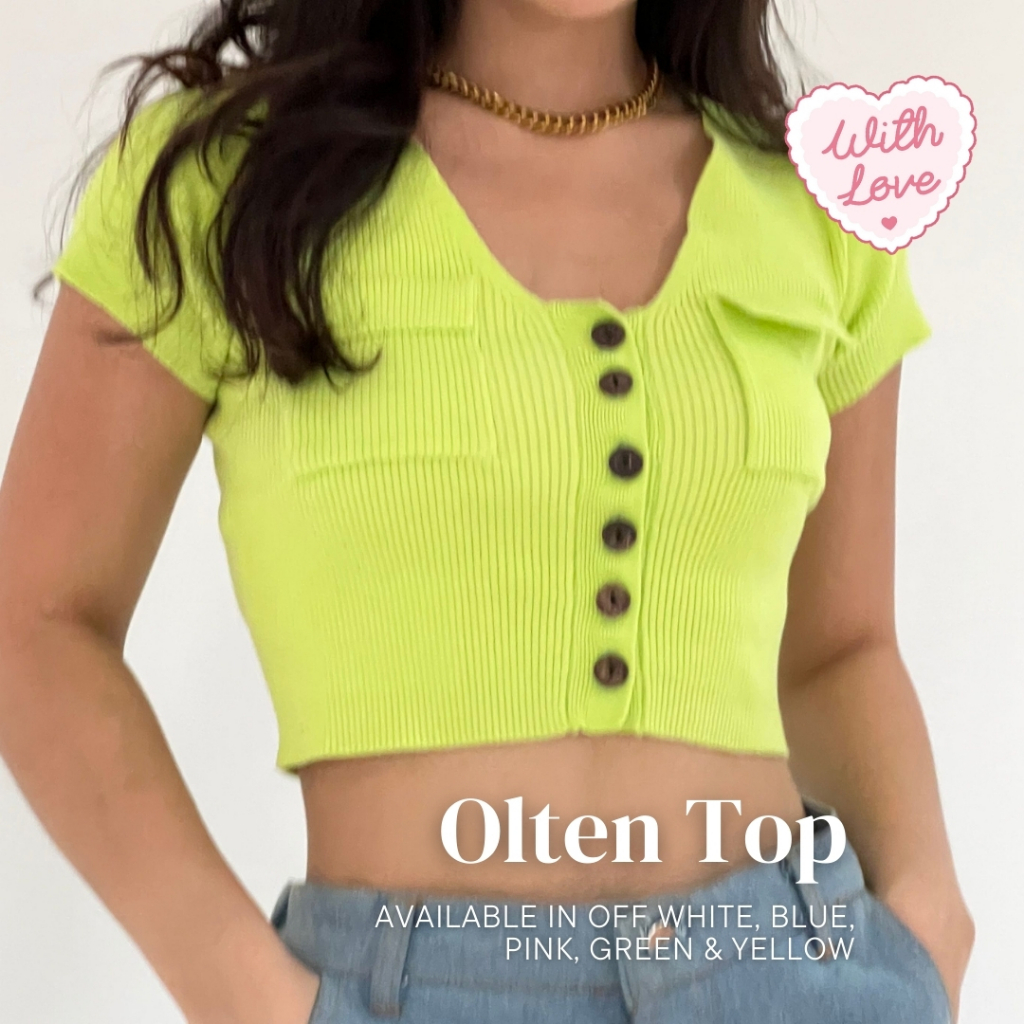 กับรักแบรนด์ | OLTEN TOP | เสื้อท็อปผู้หญิง | เสื้อไหมพรมผู้หญิง