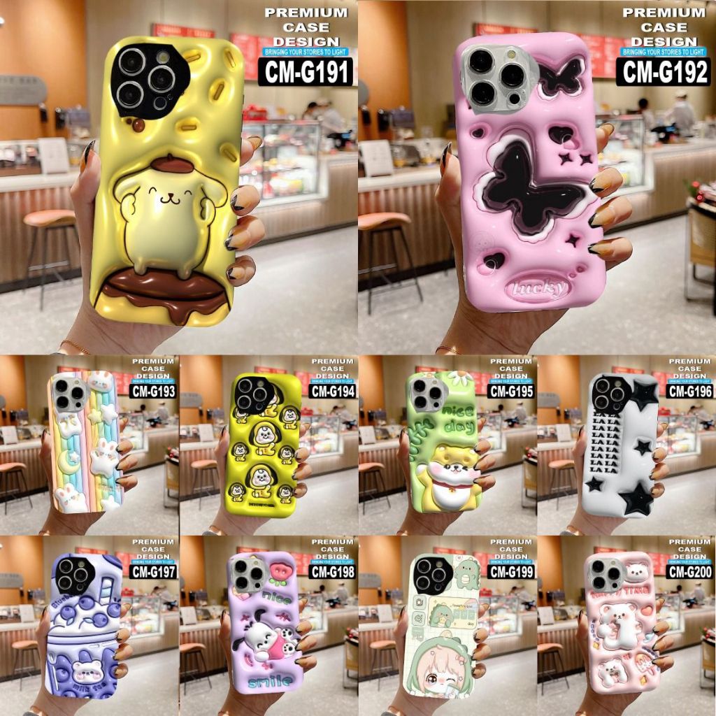 OPPO A18/A17/A17K/A16/A16E/A16K/A15/A15S/A12/A7 2018/A5/A9 2020/A5S CASE MOTIF CODE CM G0191-G0 ACC0