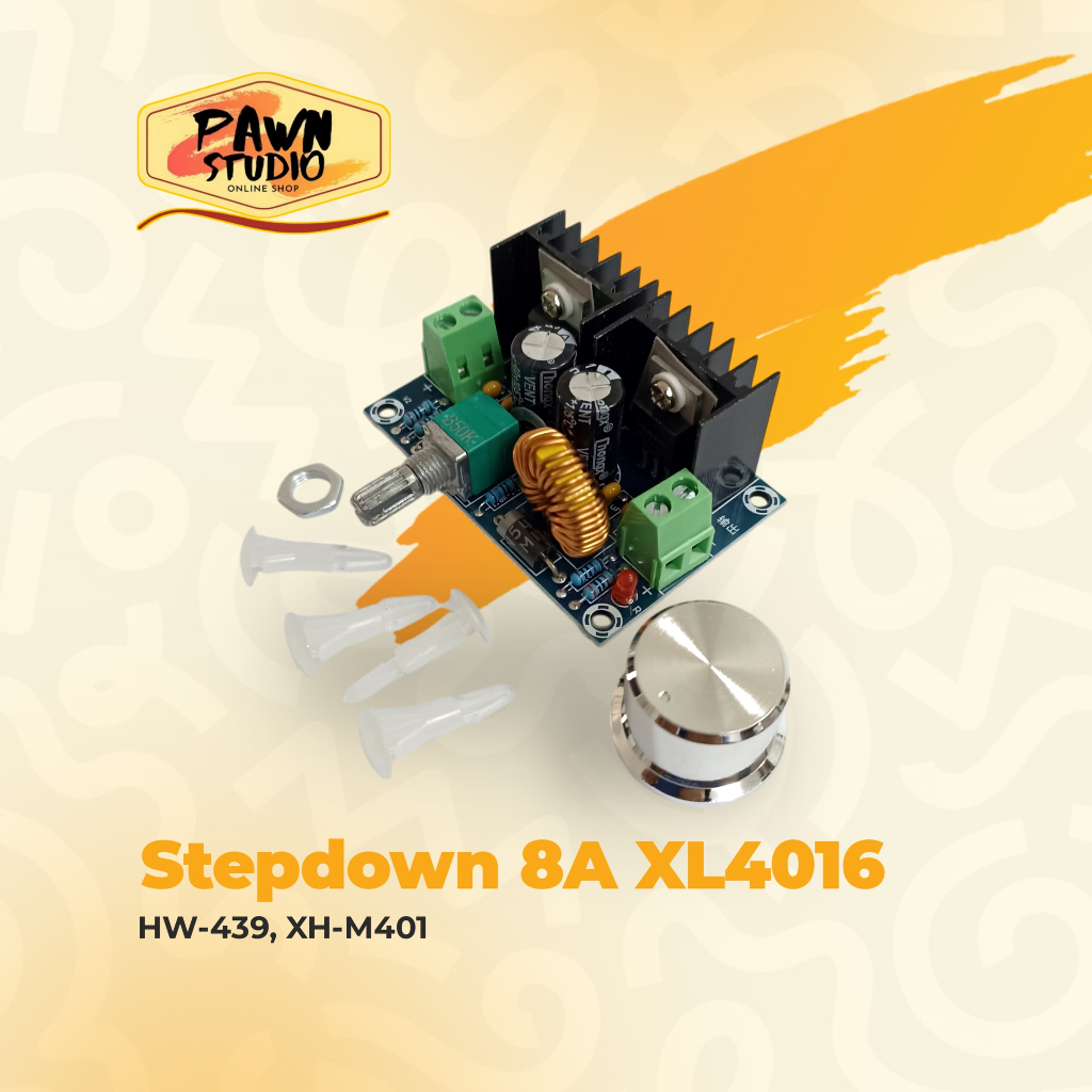 StepDown XL4016 โมดูลสเต็ปดาวน์ 8A Buck HW-439 / XH-M401