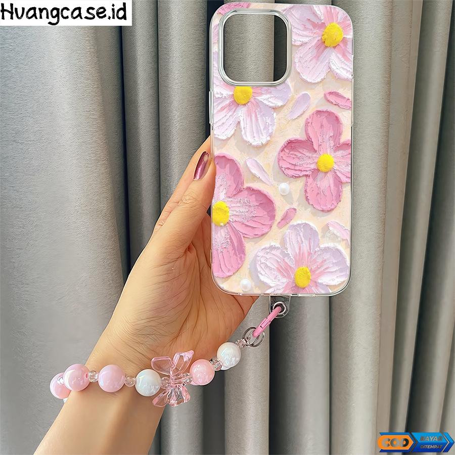 SAMSUNG SC02 YKL2225 ซิลิโคนClearกรณีสร้อยข้อมือสําหรับSAMSUNG M51 M10 M52 5G M32 F22 M22 4G M34 5G 