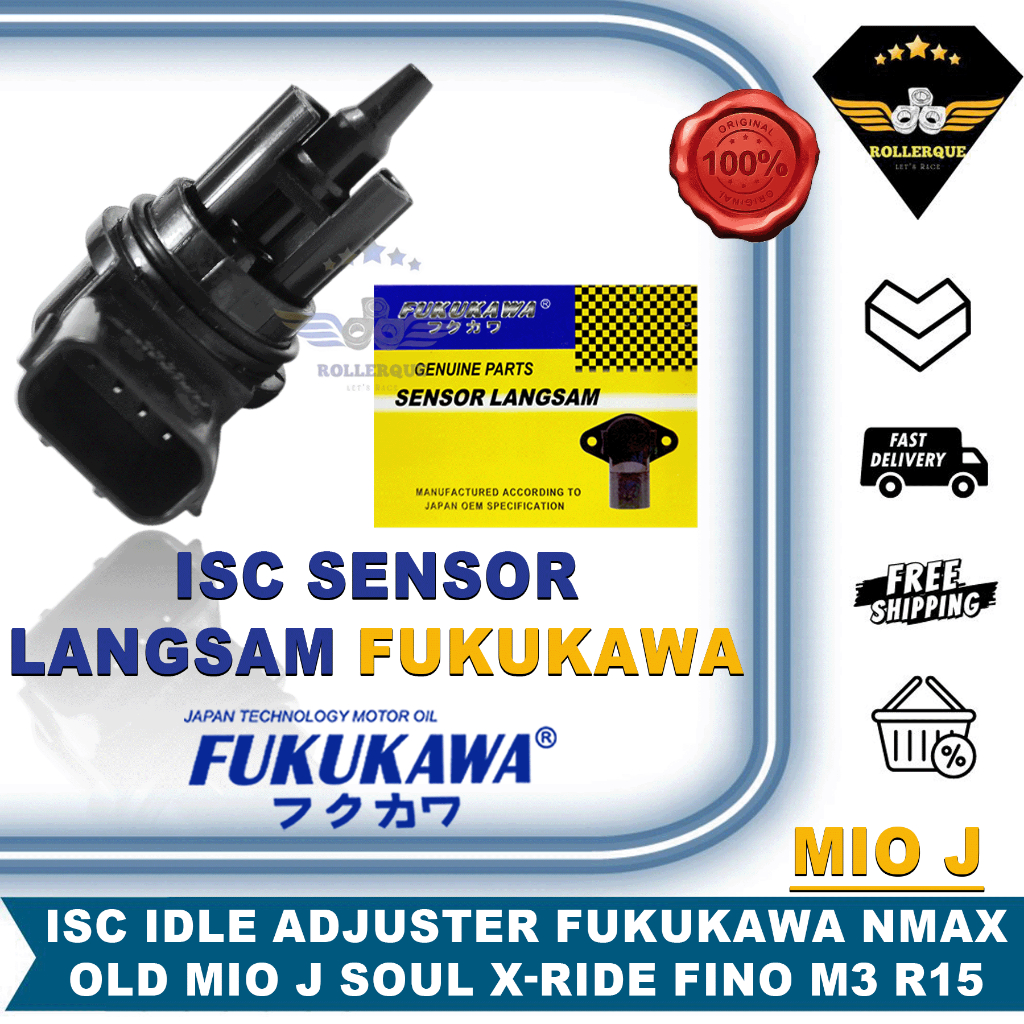 การตั้งค่าเซ็นเซอร์ Langsam มาตรฐาน ISC Nmax Mio J Soul GT Xride Fino M3 R15 115 125 150 Fukukawa
