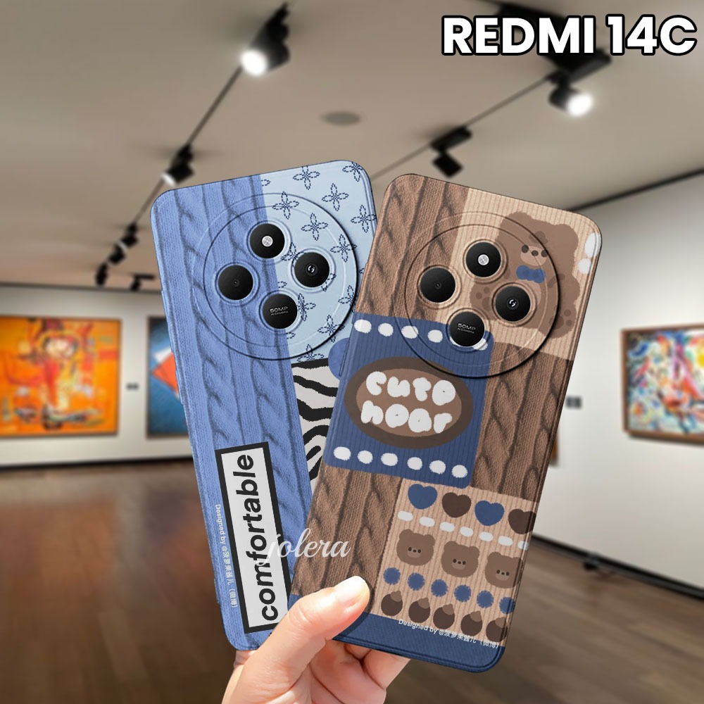 เคส HP สําหรับ REDMI 14C 4G 13C 9C 10C 9A A1 A2 A3 P*CO C40 C65 Viral Cute Trendy (10) - เคส Redmi -