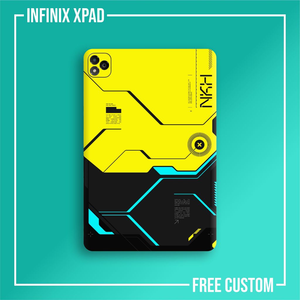 Infinix XPAD SKIN GARSKIN CASE PROTECTOR ฟรีภาพฟรี