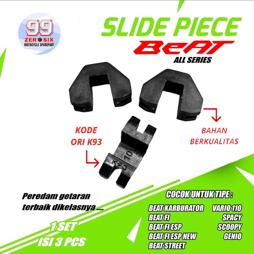 AOSHI Roller Housing Cover Slide Slider สําหรับ Honda Beat Vario 110 Scoopy Spacy FI