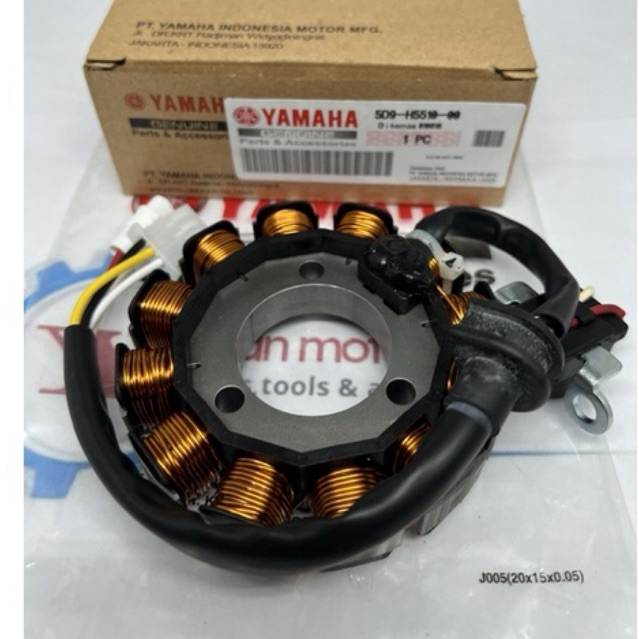 Spool Magnet Spool Assy Stator Yamaha Vega Zr Jupiter Z ใหม่ 12S (5D9-H5150-00)