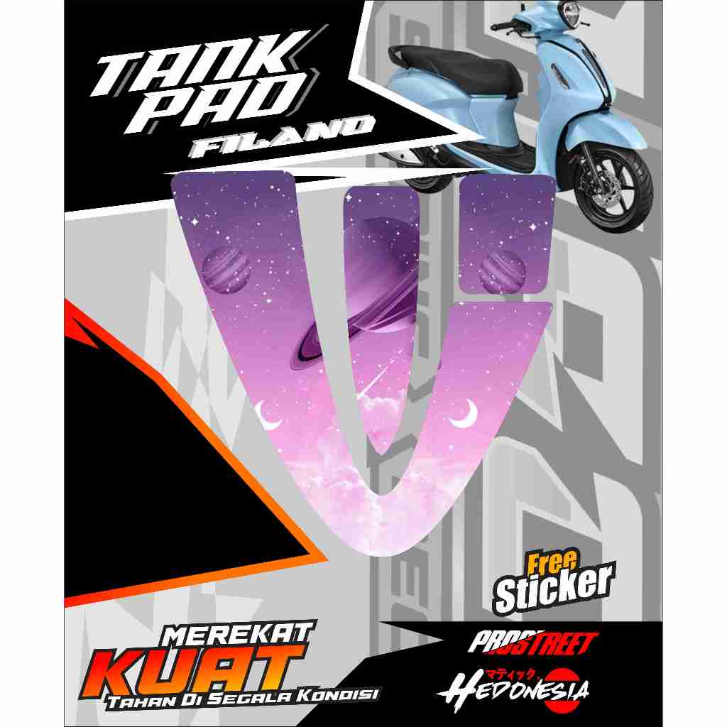 สติ๊กเกอร์ใหม่ล่าสุด DASHBOARD TANKPAD DECKPAD FILANO - สติ๊กเกอร์ TANKPAD FILANO GALAXY ฟรีสติ๊กเกอ