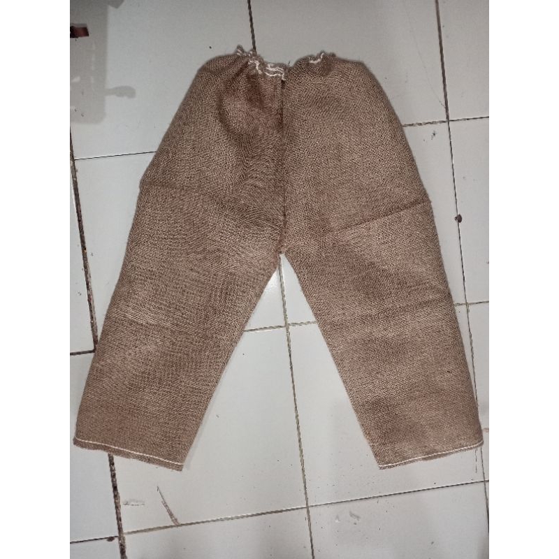 TROUSERS พร้อม JUTE SACK RECYCLED