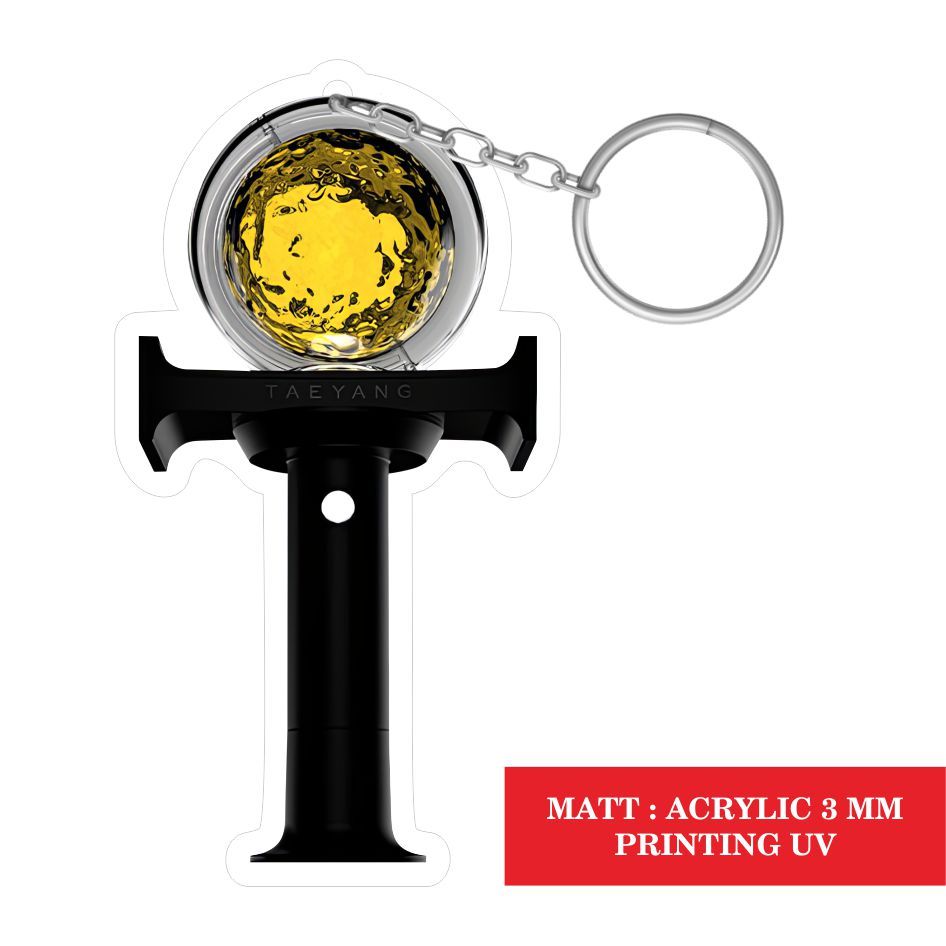 GANTUNGAN Bigbang Taeyang พวงกุญแจแท่งไฟ