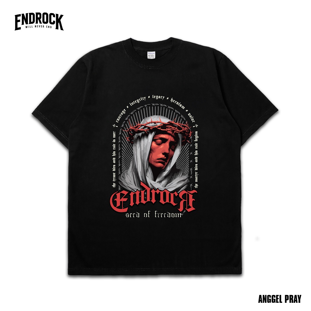 เสื้อยืดปกติ "ANGEL PRAY" | สิ้นสุดเดิม