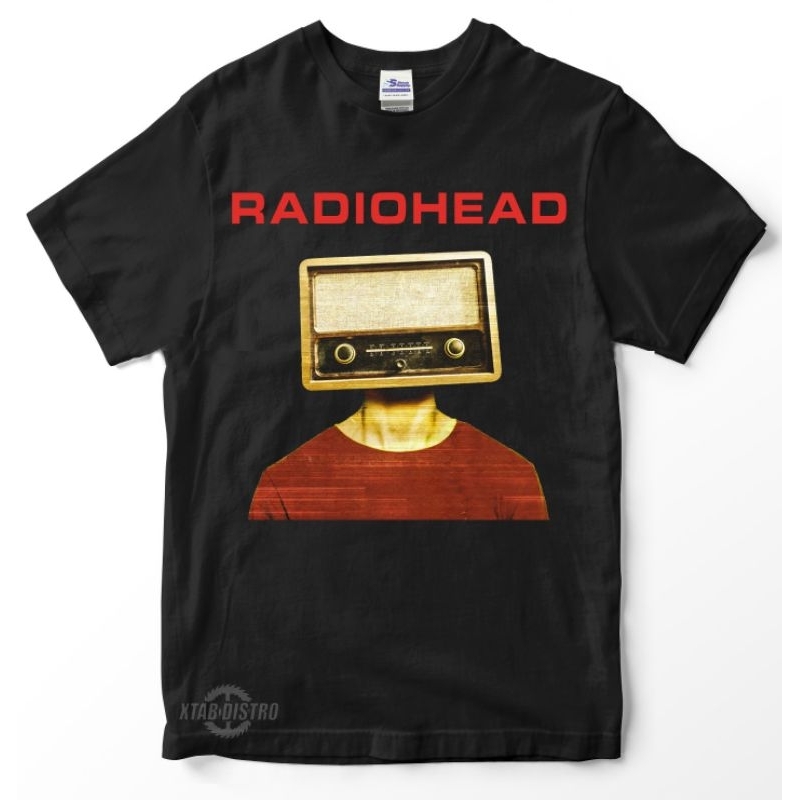 เสื้อยืดวง Radiohead Creephead vol2 หัววิทยุ oasis เบลอเสื้อยืด