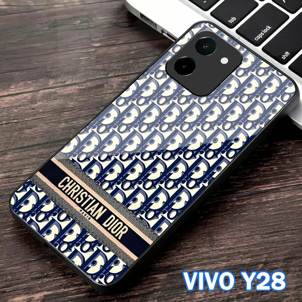HP Glossy Glass Softcase สําหรับ Vivo Y28 - Vivo Y28 Phone Casing - Vivo Y28 Phone Protective Case -