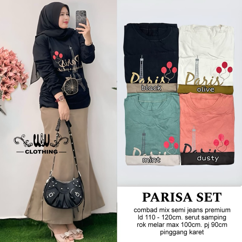 PARISA COTTON SKIRT SET By W&W