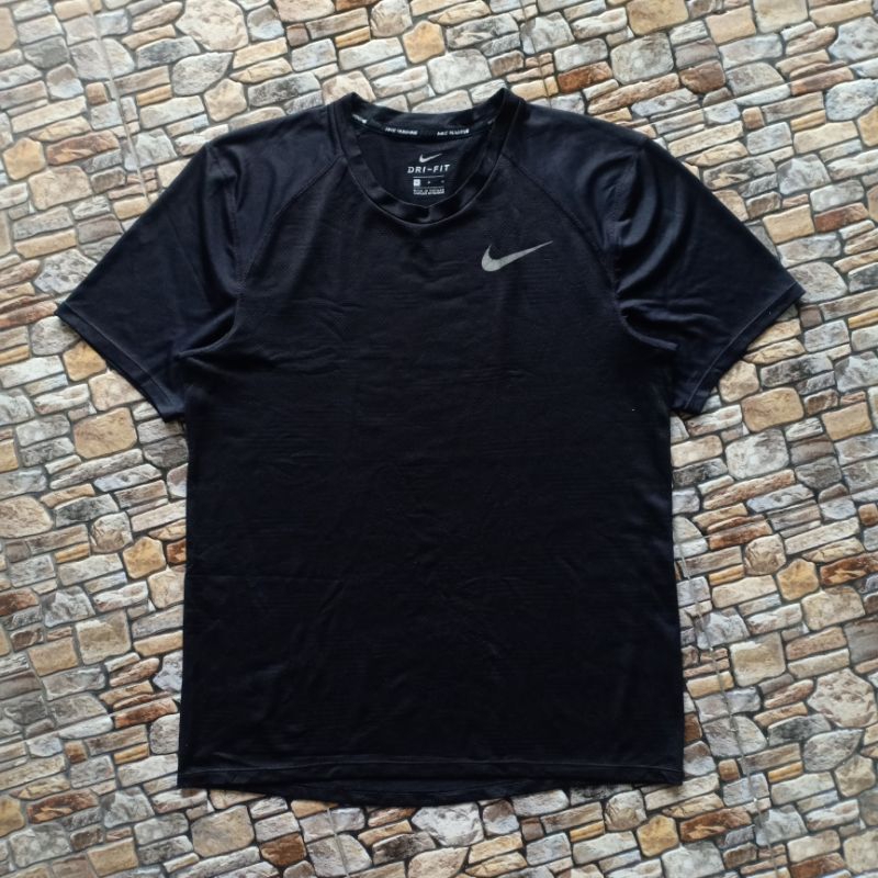 Preloved Nike Running dry fit Jersey เสื้อยืดวิ่งผู้ชาย Nike