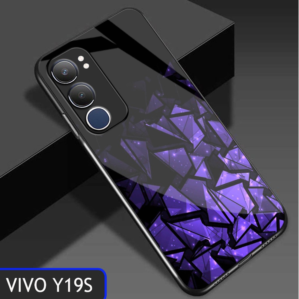 VIVO Y19S Glass Softcase - เคสโทรศัพท์มือถือ - VIVO Y19S [S168]