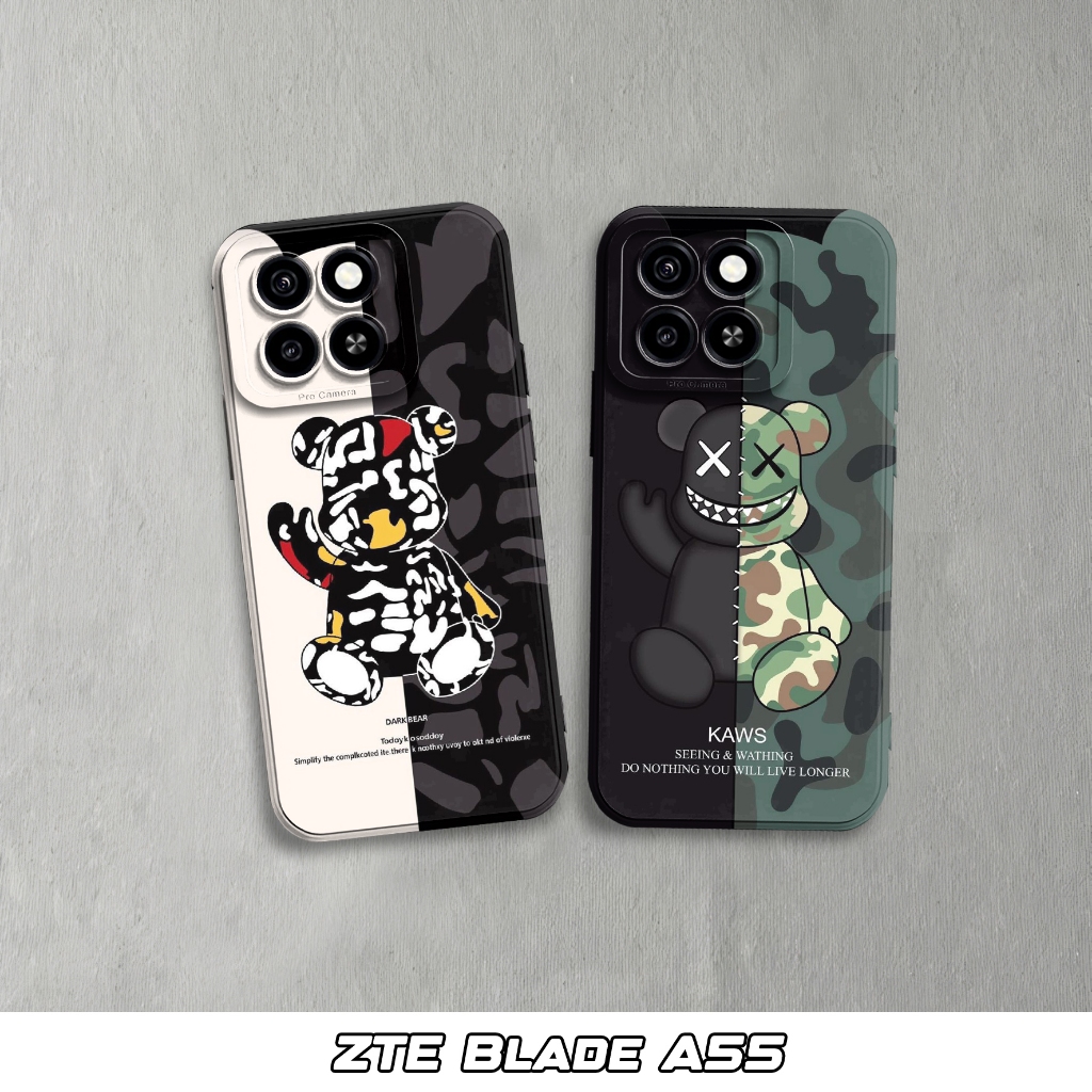 เคส ZTE Blade A55 - เคส ZTE Blade A35 - เคสแฟชั่น Procamera Softcase [DD-350]