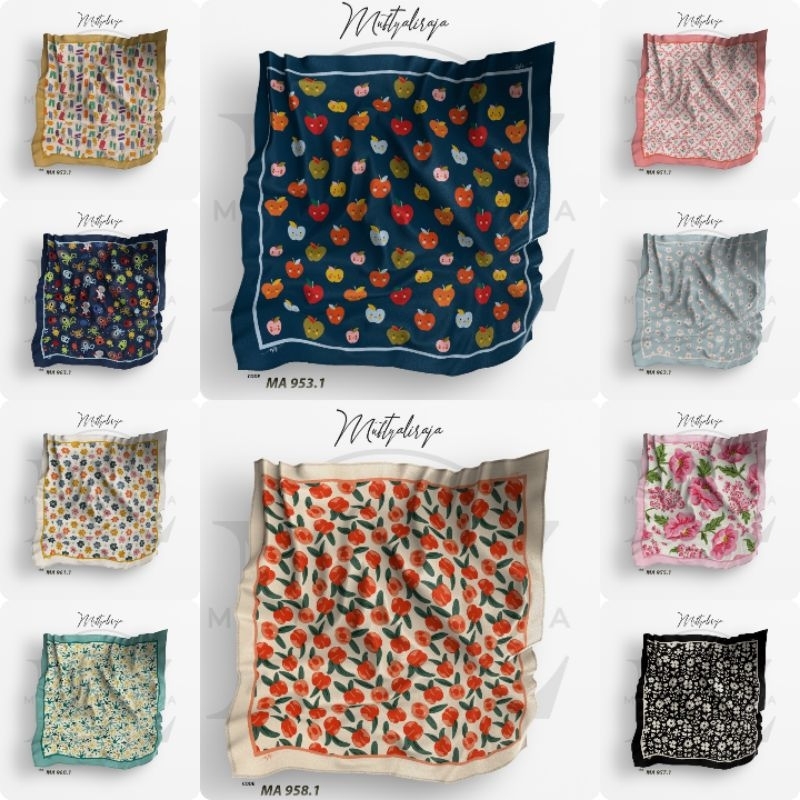 ล่าสุด MOTIF HIJAB DENAY KW VEIL ใหม่ MOTIF RECTANGULAR HIJAB