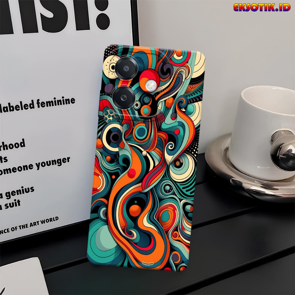 เคส Oppo A3x - เคส Oppo A3x - เคสแฟชั่น - Oppo A3x Silicone - Cool and Cute Motif - เคส Oppo A3x - ว