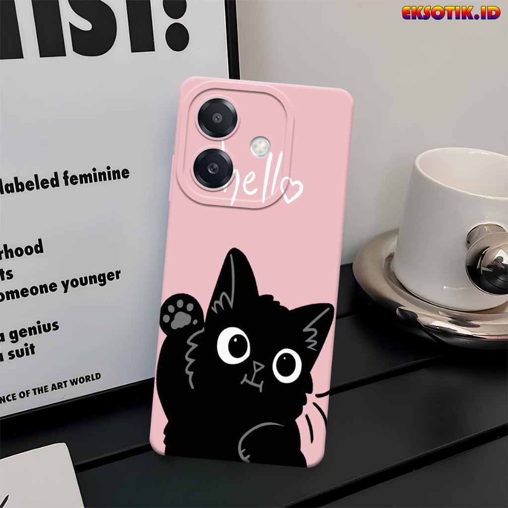 เคส Oppo A3x - เคส Oppo A3x - เคสแฟชั่น - Oppo A3x Silicone - Cool and Cute Motif - เคส Oppo A3x - ว