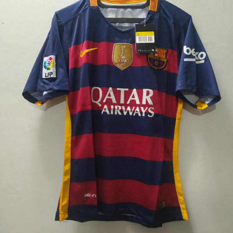 Barcelona Home Jersey 2015/16 เกรด Ori Nameset Neymar Jr
