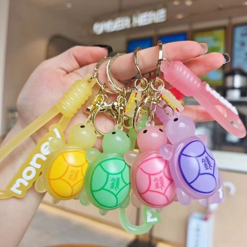 GANTUNGAN DARIKHOSHOP TURTLE KEYCHAIN BAG HANGER PREMIUM KEYCHAIN MULTIPURPOSE BAG ACCESSORIES ของขว