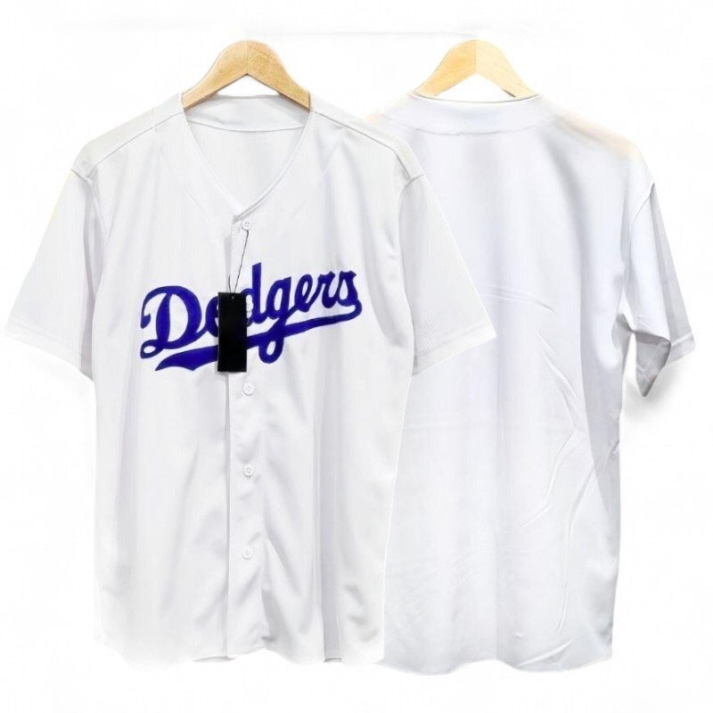 เสื้อแข่ง DODGERS BASEBALL สําหรับผู้ชายและผู้หญิง
