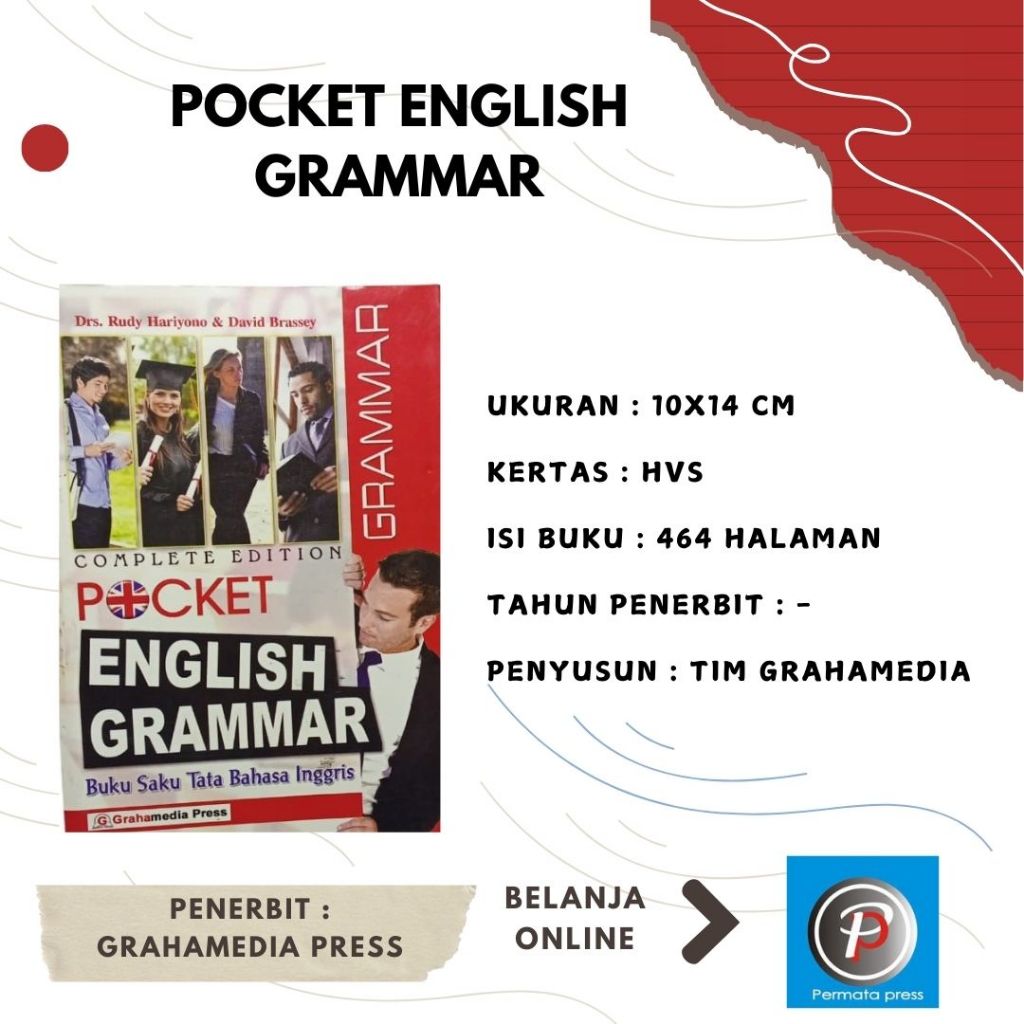 POCKET ENGLISH GRAMMAR (10X15) - Grahamedia Press