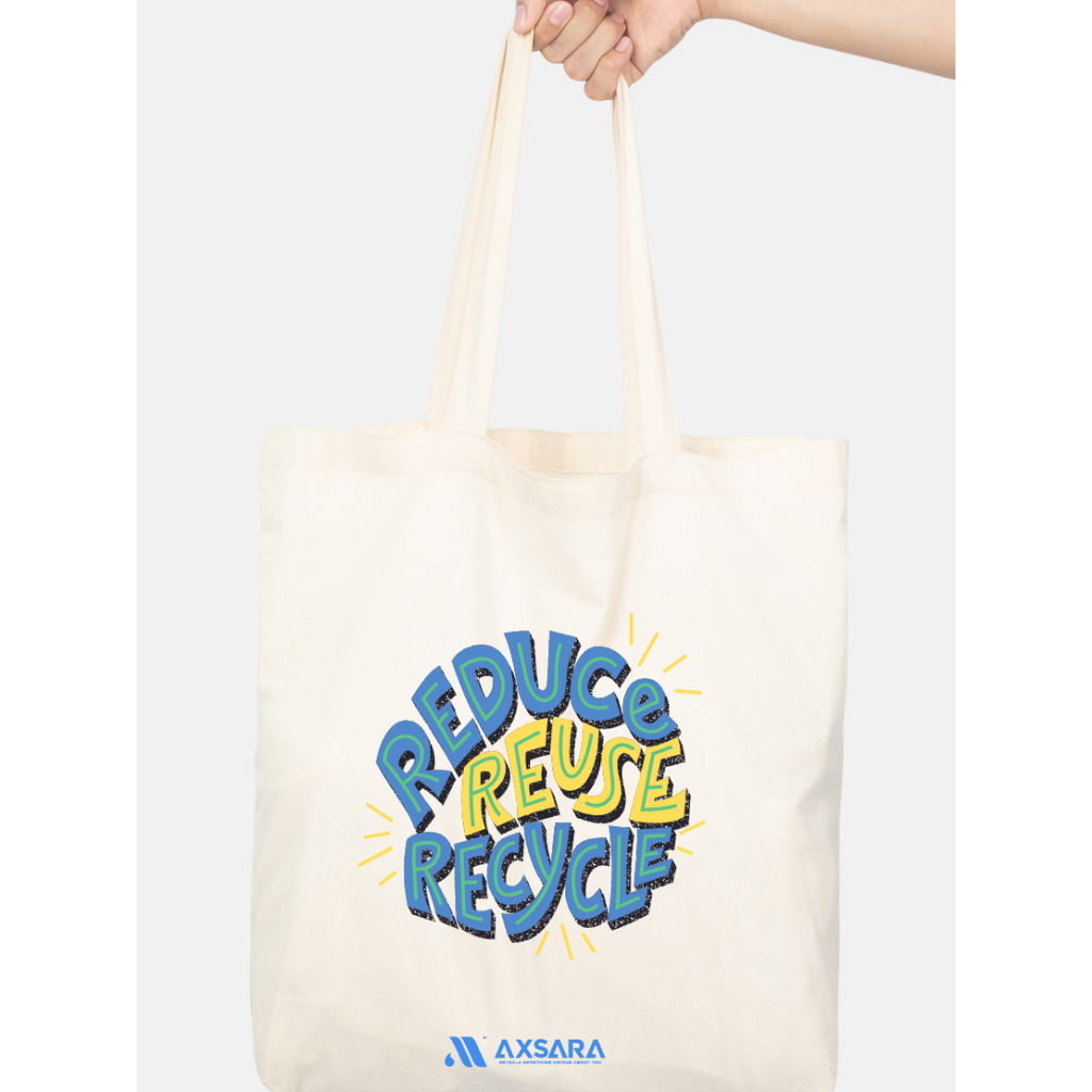 AXSARA TOTE BAG REDUCER RECYCLE